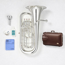 Yamaha YEP-642S Neo Silver Euphonium w/ Hard Case Accessories Yamaha