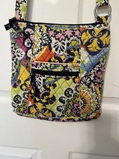 Vera Bradley Crossbody Shoulder Bag Rio Retired Multicolor Floral Retro