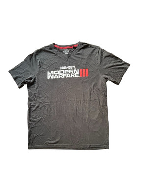 Herren Größe Large Call of Duty Modern Warfare 3 T-Shirt Oberteil 42'' - 44'' Brustumfang Nachnahme
