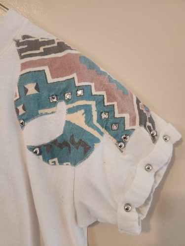 Vintage Desire Sportswear By Arlene Size Medium Western Shirt Embellished USA - Bild 5 von 6