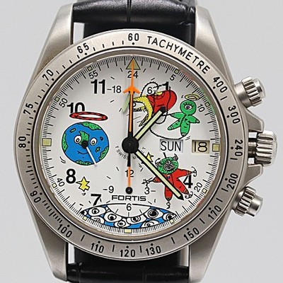 Fortis Cosmonauts ANDRA MIR97 Chronograph Automatic Mens Watch  011/350