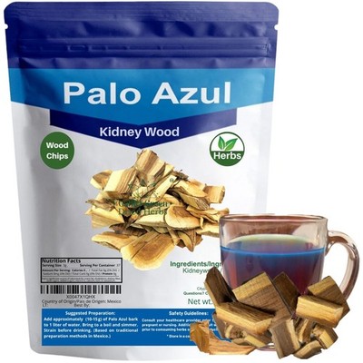 Palo Azul KidneyWood Authentic   Light-Block Resealable Bag to ensure potency