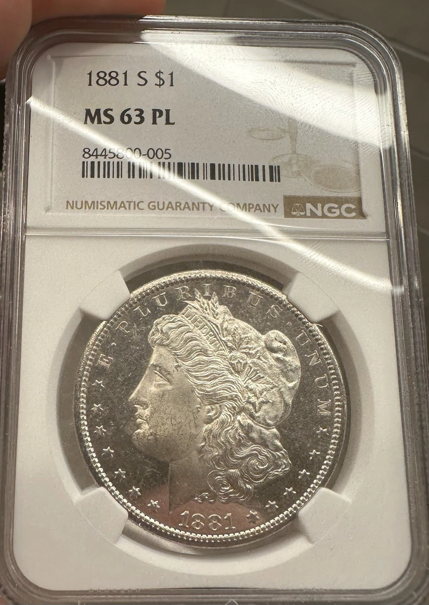 MS 63 Graded 1881 Year Morgan US Dollars (1878-1921) for sale | eBay