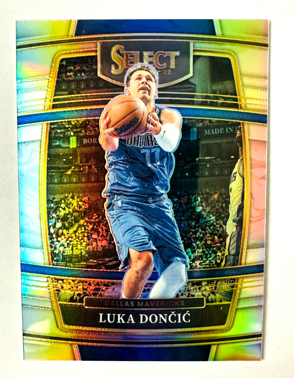 2021-22 Select Luka Doncic SILVER Card #12 Concourse Mavericks Star!