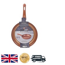 Durable Ceramic-Coated Induction Cookware Set with Copper Handles - 6 Pieces