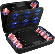 Dart Case for Steel Tip and Soft Tip Darts, Dart Carrying Storage Holder Fits Fo