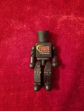 Minimates Tower Records Exclusive Black Action Figure - Poseable Rare