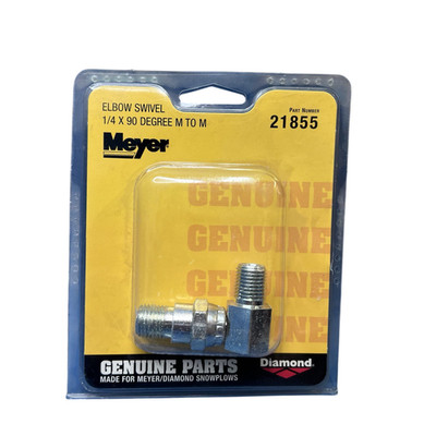 Meyer 21855 Snow Plow 1/4 x 90 Degree M TO M (LOT OF 3) - New in box
