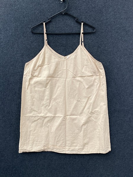 Zoe Kratzmann Womens Mini Slip Dress Beige V-Neck Adjustable Straps Summer 3