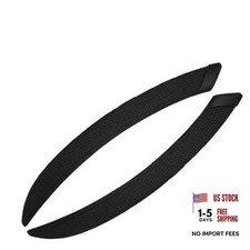 2PCS Car Wheel Tire Eyebrow Strips, Self-Adhesive Anti-Collision Diamond BL