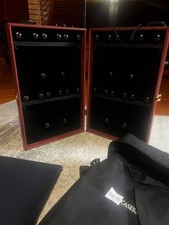 Showcase To Go Portable Jewelry Display Case/Padded Insert/Padded Carrying Case