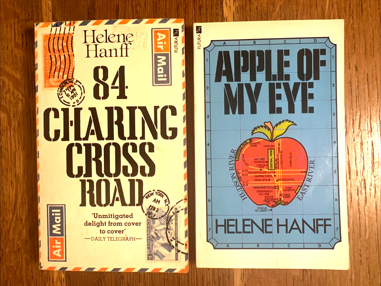 Helene Hanff - UK Futura 2 PB Set: Apple of My Eye - Charing Cross Road