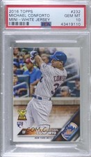 2016 Topps Mini Online Exclusive Michael Conforto #232 PSA 10 GEM MT 1c7