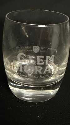 Glen Moray Speyside Single Malt Scotch Whiskey Rocks Low Ball Glasses