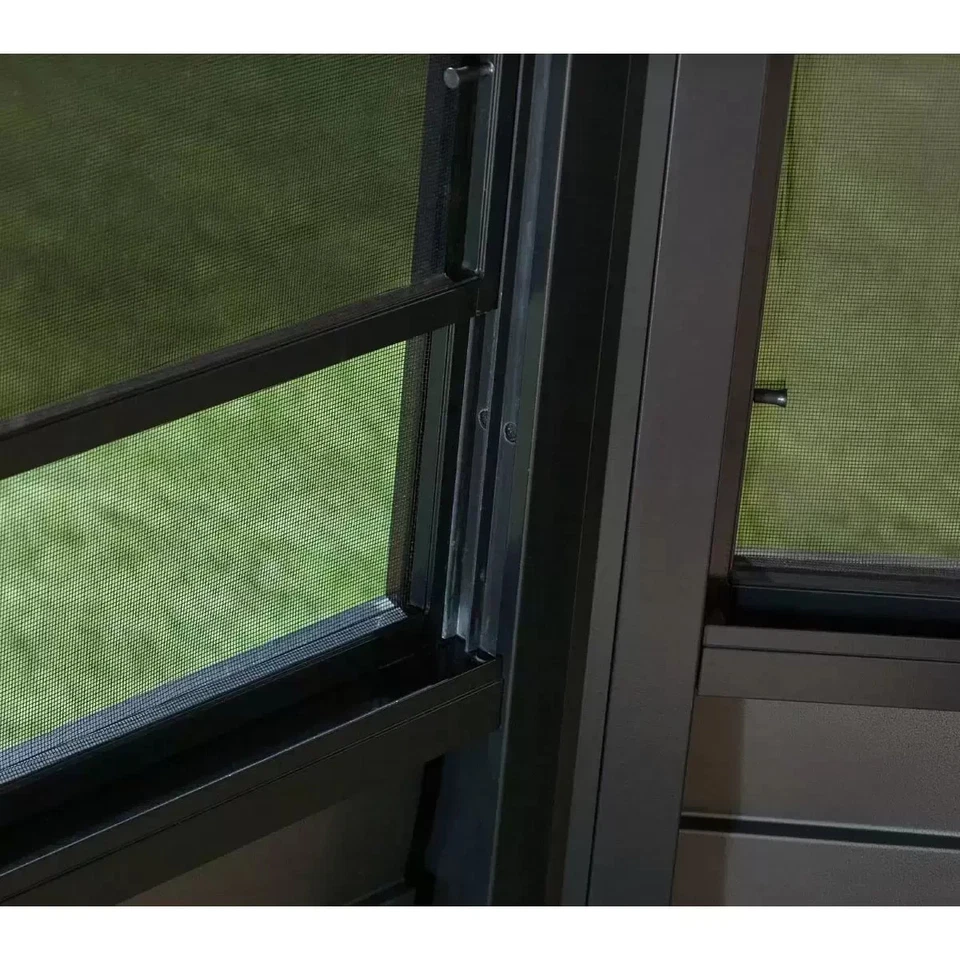 Sojag Charleston 12ft x 12ft (3.67 x 3.67m) Aluminium Frame Solarium Netting PCV - Image 3 of 4