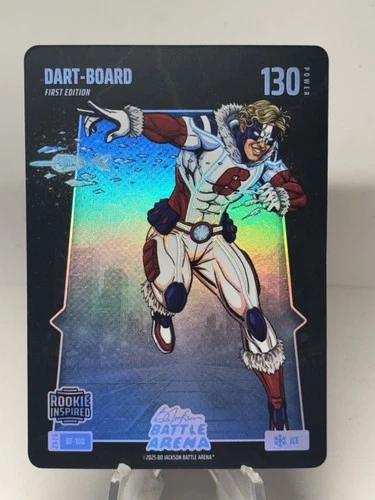 2026 Bo Jackson Battle Arena Dart Board Jaxson Dart RC BF-190 Ice Battlefoil