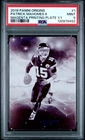 2019 PANINI ORIGINS MAGENTA PLATE 1/1 #1 PATRICK MAHOMES II 1/1 PSA 9