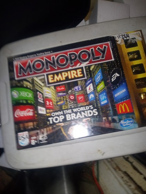 #ad #ad Hasbro Monopoly Empire Edition Board Game Own the World#x27;s Top Brands Complete $42.50