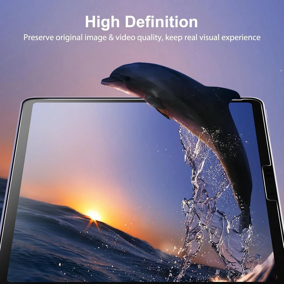 (Paquete de 2) Protector de pantalla templado Surface Pro/Surface Go/Laptop Go/Estudio Foto 4 de 4