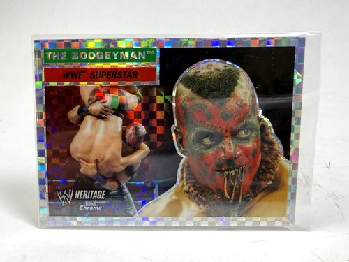 Boogeyman [Xfractor] #14 2006 Topps Heritage Chrome WWE card