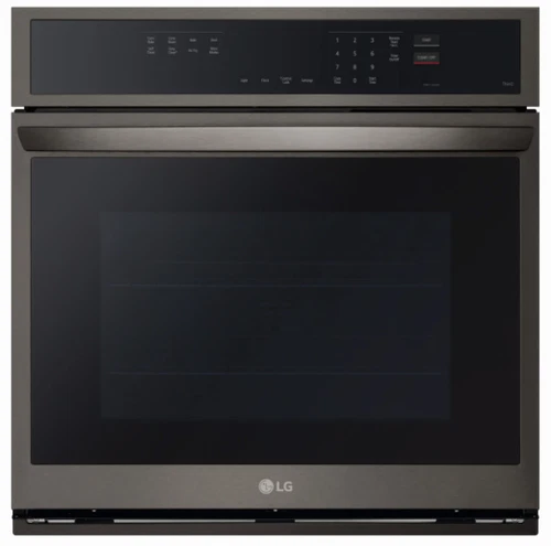 LG Wall Oven Door Cover LWS3063BD AGM75509908 BLACK STAINLESS STEEL (NEW IN BOX) - Picture 1 of 2