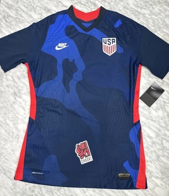 Nike Team USA Vaporknit Away Blue football Soccer Jersey CD0603 USMNT Men Medium - Image 1 of 4