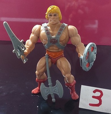 HE-MAN TOP 100% KOMPLETT MotU Masters of  the Universe Vintage 80er