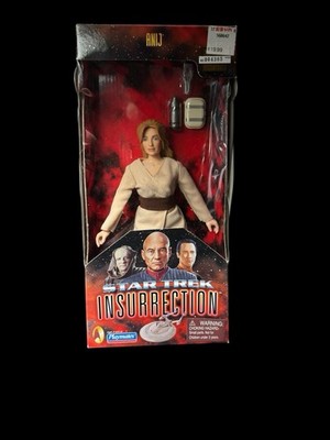 Star Trek TNG Insurrection 9-in Figure Anij Playmates 1998 MIB #005554