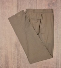 Men's VTG 1950s NOS Grey Tapered Drop Loop Pants 30x37 50s Trousers