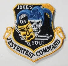 F-35 FLIGHT TEST SQUADRON 461st DEADLY JESTERS JESTERTEST COMMAND FLT PATCH WOW!