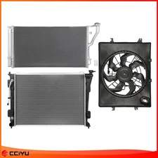 For 2011 2012-2013 Kia Optima Cooling Fan And Radiator A/C Condenser Assembly