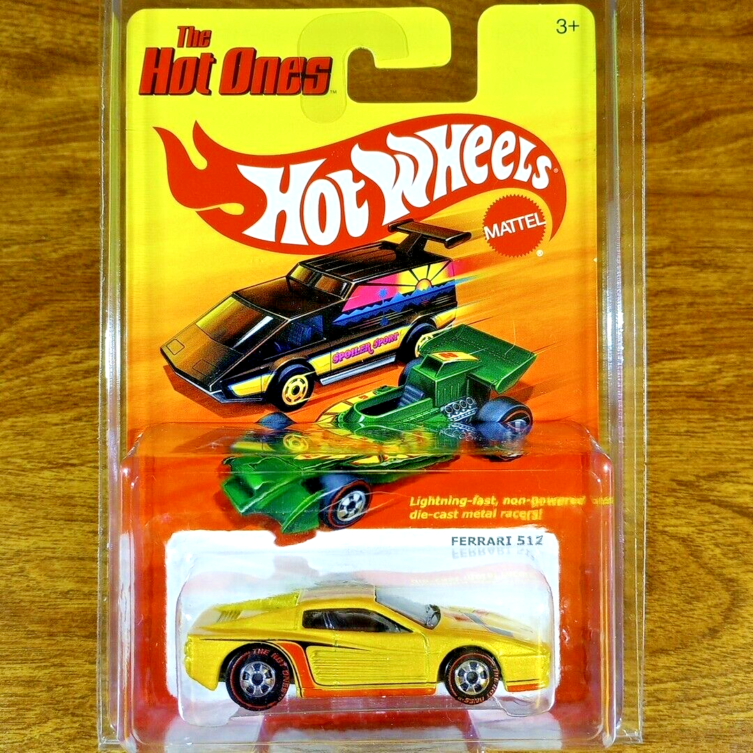 Hot Wheels The Hot Ones Chase Redline Ferrari 512 Testarossa MF