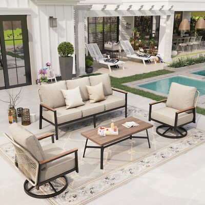Wicker Furniture Outdoor Furniture Patio Furniture Set Outdoor Conversation Set