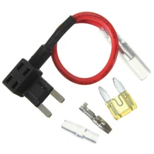 Small ACS Add A Circuit Piggy Back Pluggable Standard Blade Tap Fuse Holder