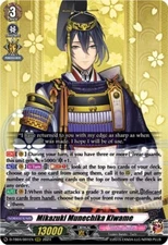 Bushiroad Cardfight Vanguard Mikazuki Munechika Kiwame D-TB04/001EN RRR