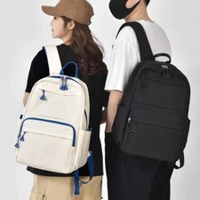 Casual Minimalist Couple Backpack Student Backpack Large Capacity Computer Bag