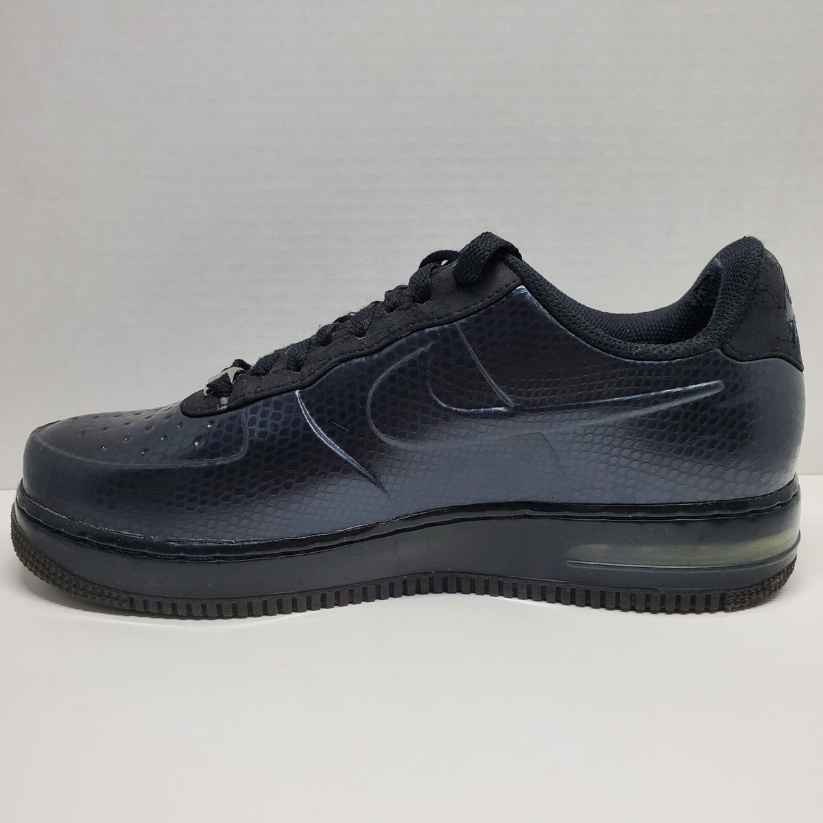 Nike Air Force 1 Foamposite Pro Low \'Black Snake\' (Men\'s Size 8.5) 532461-002 Nike Air Force 1 Foamposite Pro Low Black Mamba Snake  main image 4