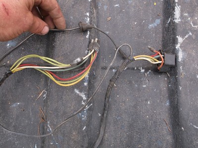 1964 1965 Mustang 2 Speed Windshield Wiper Motor Wiring Loom Single