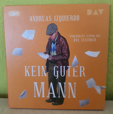 Kein guter Mann - Andreas Izquierdo. Hörbuch MP3-CD. TOP!