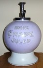 RARE GRAPE JULEP LAVENDER SYRUP DISPENSER WITH PUMP — photo 1