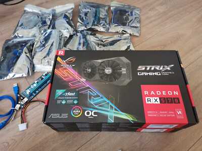 Asus ROG Strix-RX570-O4G Gaming AMD Radeon Graphics Card 4 GB GDDR5 Memory PCIe