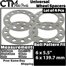 4x 146mm Thick 6x5.56x139.7 Universal Wheel Spacer Tacoma 4runner Ranger