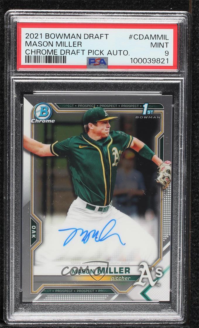 MASON MILLER AUTOGRAPH BOWMAN