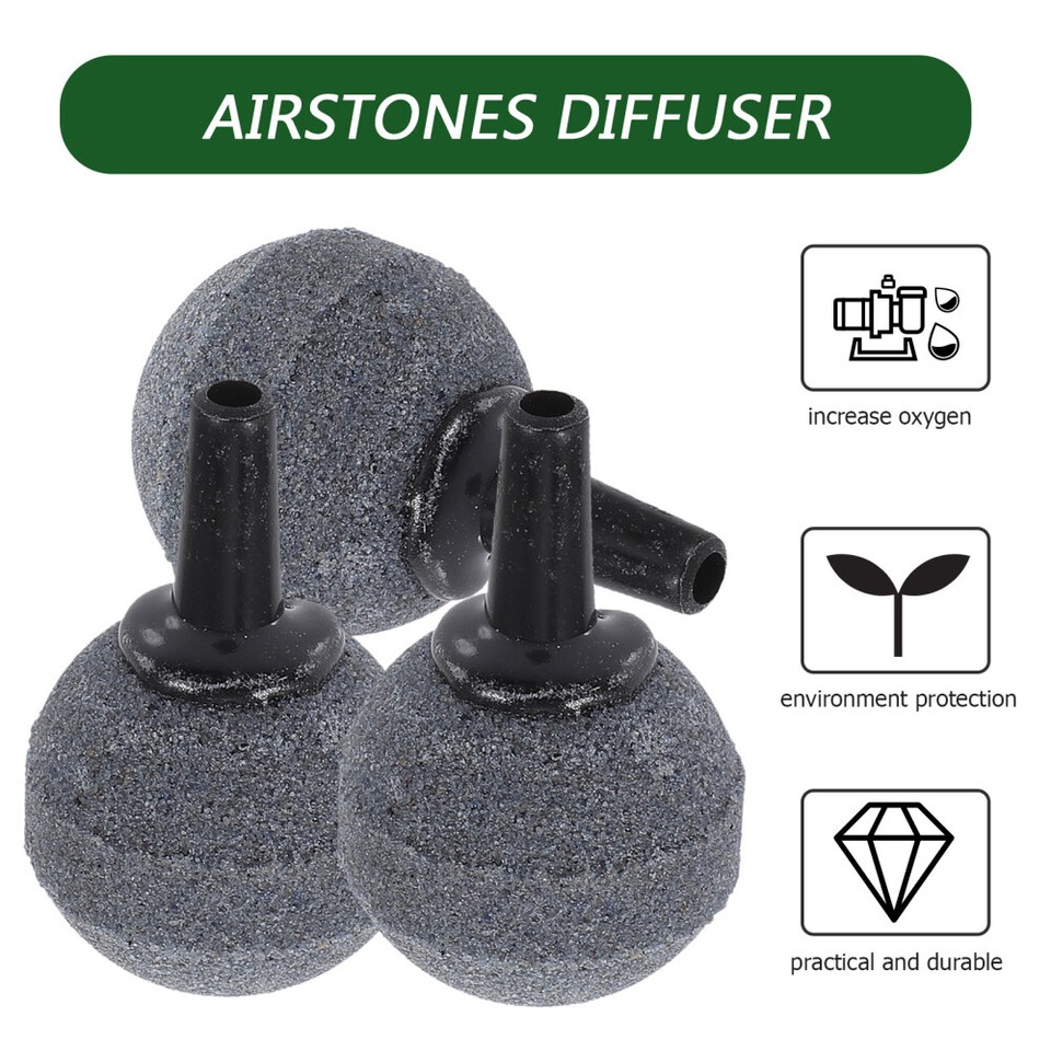 10 Packs Bubble Wall Aquarium Aquarium Oxygen Stone Fish Tank Oxygen