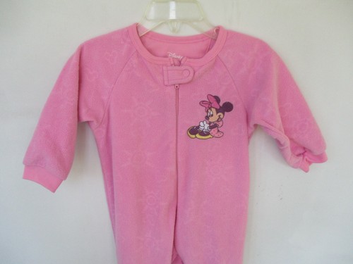 Tienda Disney Niña Talla 12 Meses Rosa Mangas Largas Minnie Mouse Una Pieza - Imagen 5 de 12