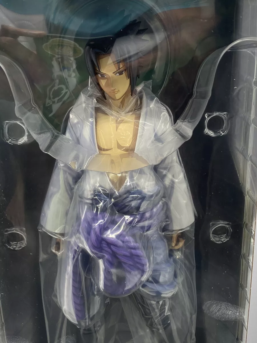 Estátua Banpresto Grandista Manga Naruto Shippuden - Uchiha Sasuke