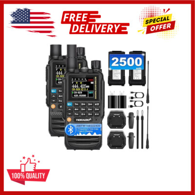 Police Fire Radio Scanner Handheld Transceiver Portable Antenna Dual ...