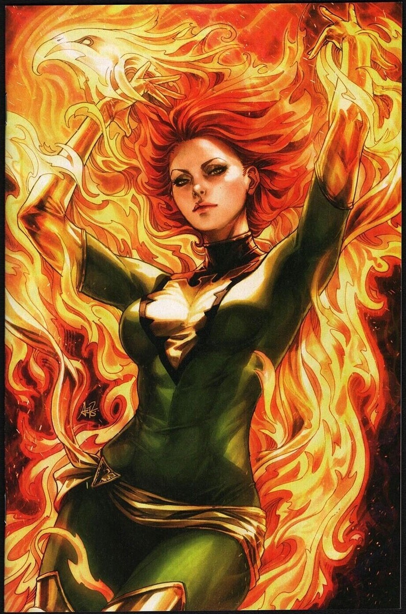 PHOENIX RESURRECTION RETURN JEAN GREY 1 :100 ARTGERM VARIANT NM
