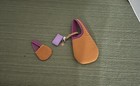 2008 American Girl Doll Butterfly Handbag Sling Phone Bag Phone Charm Chain 3 Pc — photo 3