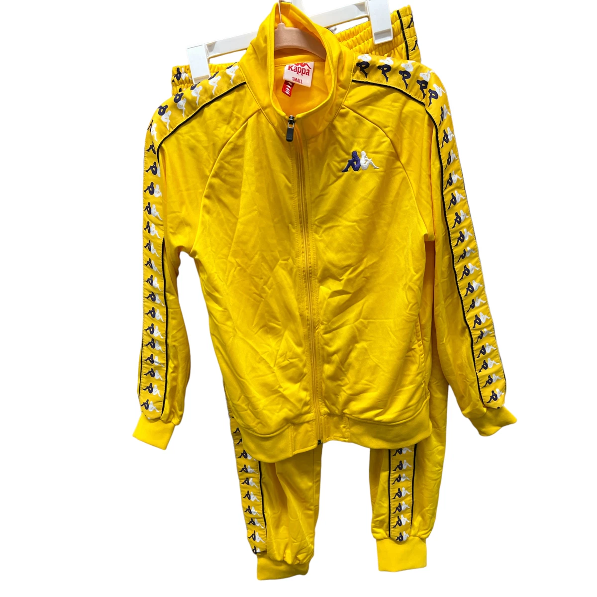 Kappa Women&#039;s Track Suit Yellow Purple Lakers RARE S eBay